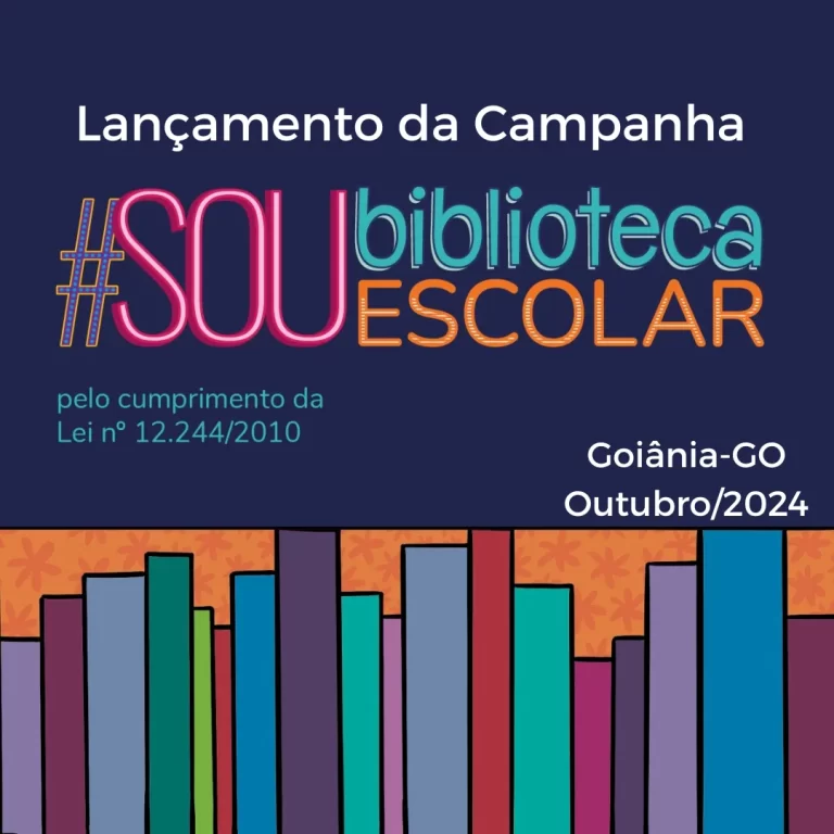 CRB-1 Lançará a Campanha #SoubibliotecaEscolar durante a I Feira Literária de Goiás (FLIG)