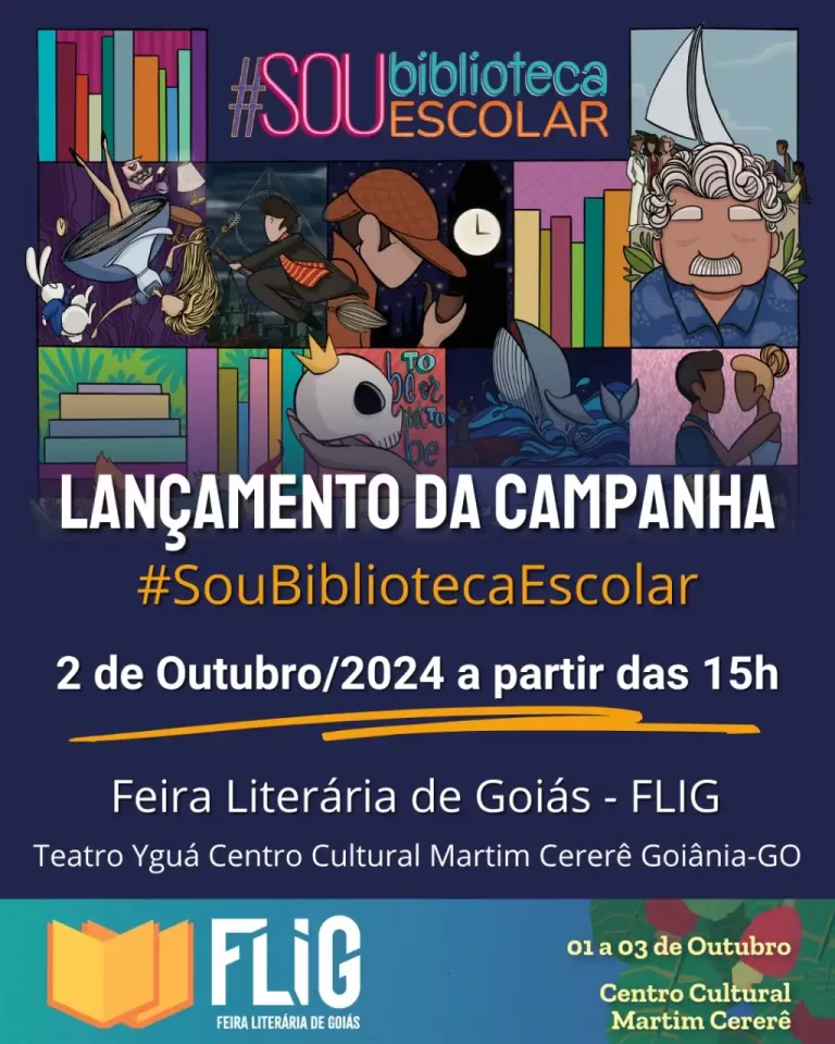 CRB-1 Convida – Participe da Feira Literária de Goiás