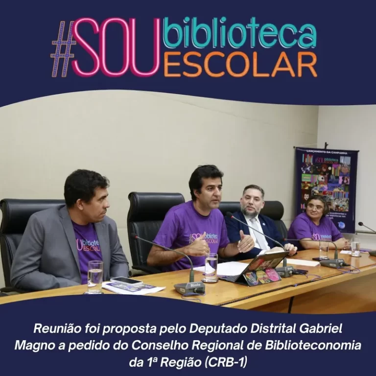 Reunião Pública Discute a Situação das Bibliotecas Escolares no Distrito Federal