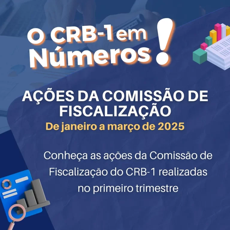 CRB-1 em Números: Balanço do 1º Trimestre de 2025