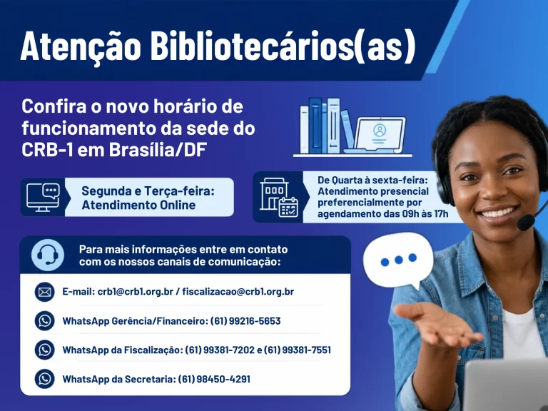 Atenção Bibliotecários(as),